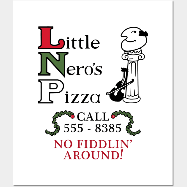 Little Nero's Pizza Wall Art by stewardcolin34